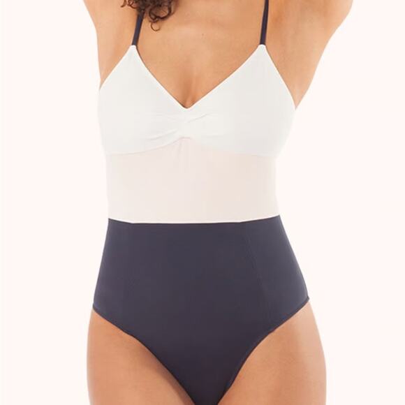 Lively Swim One Piece Colorblock Suit NWT - Picture 1 of 5